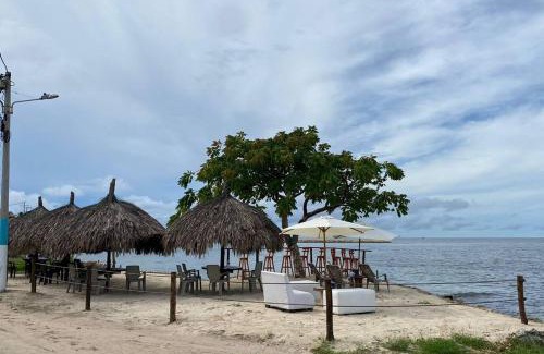 Tierra Bomba Island House | Beachfront Getaway with Caribbean Access and Pet-Friendly Perks