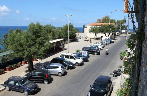 Cefalu Apartment | Beachfront Casa del Faro A with Pool and Ocean Views
