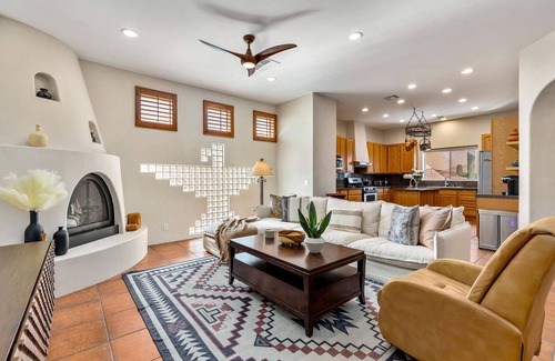 Warm Sands House | Casa Del Lobo - Exquisite Spanish-Style Home with Spa & Pool