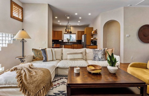 Warm Sands House | Casa Del Lobo - Exquisite Spanish-Style Home with Spa & Pool