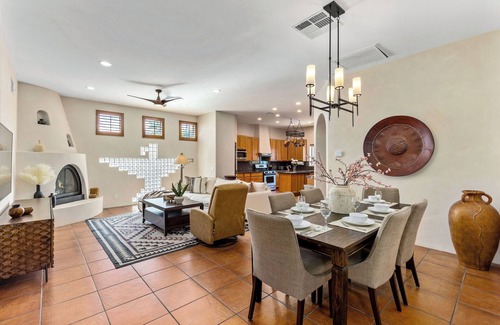 Warm Sands House | Casa Del Lobo - Exquisite Spanish-Style Home with Spa & Pool