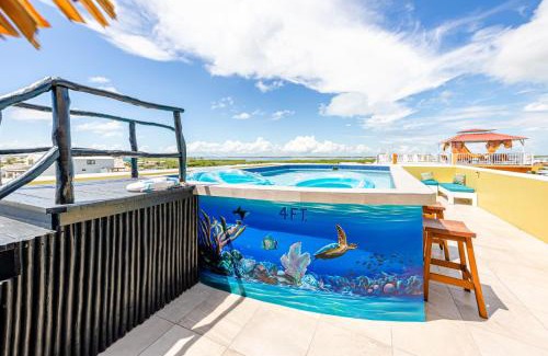 San Pedro Hotel | Discover Casa del Rai: Oceanfront Bliss with Pool Access