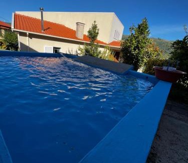 Resende Cabin | Elegant Casa do eirô: Oceanfront Oasis with Pool & Hot Tub