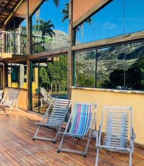 Lapinha da Serra House | Explore Casa do Sóter: Poolside Retreat with 10/10 Ratings