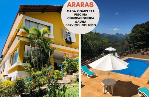 Araras Villa | Discover Casa em Araras: Pool, Sauna & Pet-Friendly Retreat