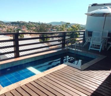 Alto de Buzios House | Relaxing Casa em Geribá: Pool, Suites & Scenic Views