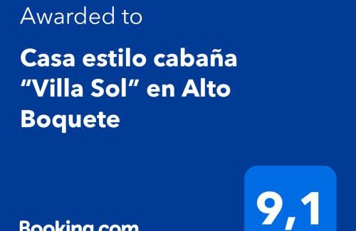 Alto Boquete House | Pet-Friendly Cabin Retreat: Villa Sol in Alto Boquete