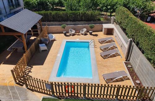 Portonovo Villa | Casa Galiñanes: Oceanfront Family Retreat with Pool