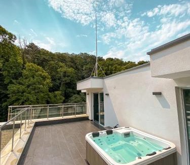 Balatonfoldvar Apartment | Explore Casa Iringo Apartman: Oceanfront Stay with Pool