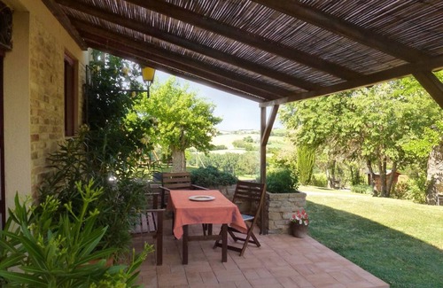 Montecarotto Apartment | Panoramic Views at Casa Montale with Pool & Family Amenities