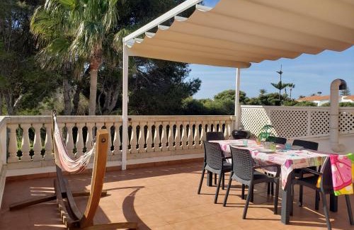 Cala'n Bosch Apartment | Casa Julia B8 Bon Repos: Poolside Retreat Steps from Beach