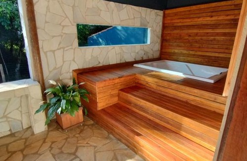 Piedade do Paraopeba Villa | Pet-Friendly Casa Lua with Ocean View & Hot Tub - Rated 9.8