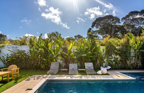 Trancoso House | Casa Manga Rosa Trancoso: A Floral Retreat with Pool Access