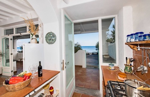 San Vincenzo House | Experience Casa Mareblu - Oceanfront Haven on Stromboli