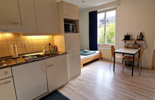 Solothurn Apartment | Casa Maria Apartments Studio with kitchen and private bathroom