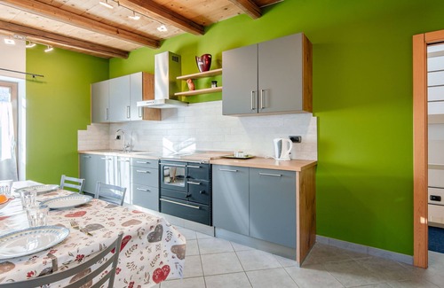 Canazei Apartment | Discover Casa Marta: Pet-Friendly Retreat with Lake View
