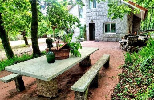 Ponteareas House | Guest Rated: Casa MATRIA with Hot Tub & Pet-Friendly Perks