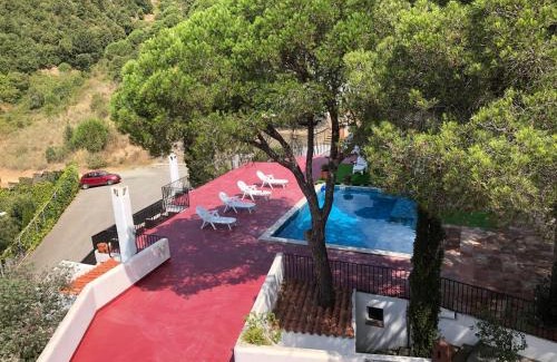 Sant Cebria de Vallalta Villa | Casa Mayabel - Exquisite Villa with Pool & Ocean Views