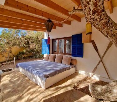 Calo de Sant Agusti House | Casa Migjorn: Nature Retreat Steps from the Ocean