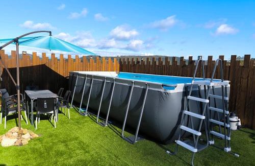 Carballo House | Razo: Oceanfront Retreat with Pool and Pet-Friendly Amenities