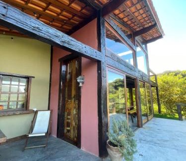 Vale do Capao House | Pet-Friendly Casa Mirante do Capão: 4-Star Guest Favorite