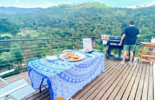 Araras House | Exquisite Casa Mirante do Prata with Ocean View & Spa