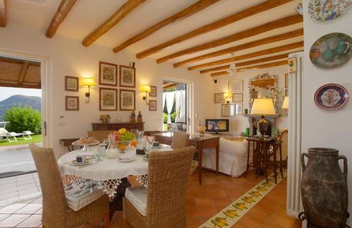 Santa Margherita Villa | Elegant Casa Nostra Villa in Lipari with Pool & Ocean View