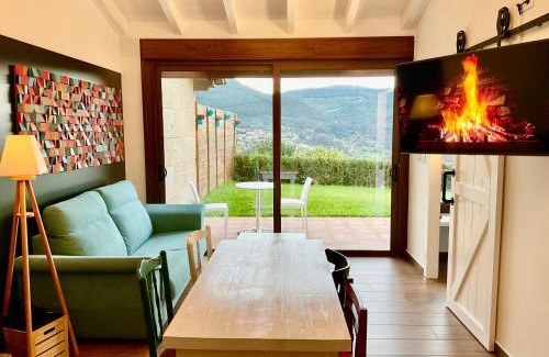 Mos House | Escape to Casa Nueva de Vigo with Hot Tub & Ocean View
