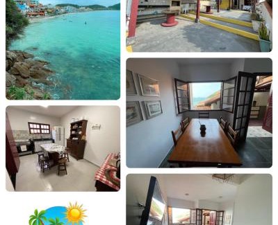 Prainha House | Beachfront Casa Pé na Areia: Family-Friendly Ocean Views