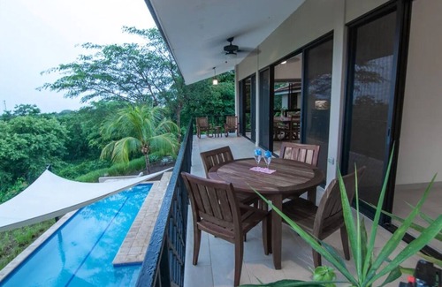 Rancho Santana House | Ocean View Retreat: Steps from Private Beach Access