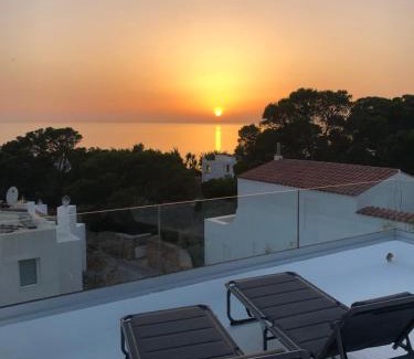 Sant Josep de sa Talaia Villa | Discover Casa Palm Tree: Oceanfront Oasis for Families