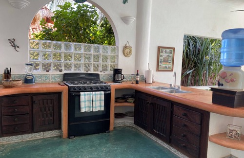 Troncones House | Casa Pelicanos is a private beachfront home with pool. Short walk to town.n