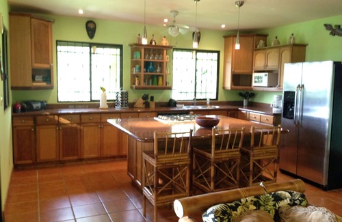 Puerto Carrillo House | Casa Pericos-4BR+, 2.5 Acres, Cable Wi-fi, A/C overlooking Bay in Playa Carrillo