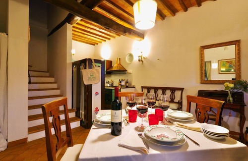 Castelnuovo Berardenga Apartment | Casa Rossella: Romantic Retreat with Pool in Chianti