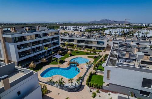Torre-Pacheco Apartment | Casa Rosalia Laguna: 4-Star Oceanfront Retreat with Pool