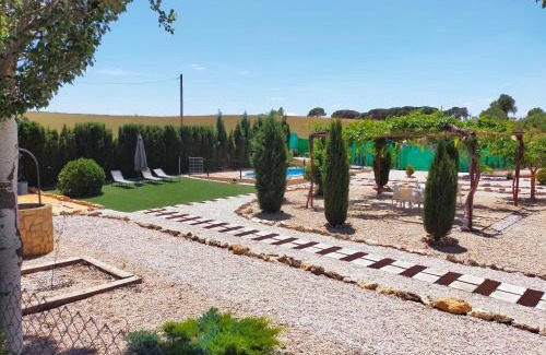 Cervera del Llano House | Cozy Casa Rural Cascales with Ocean View and Pool