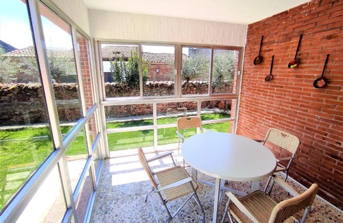Lumbrales House | Relax at Casa Rural El Huerto with Garden & Family Amenities