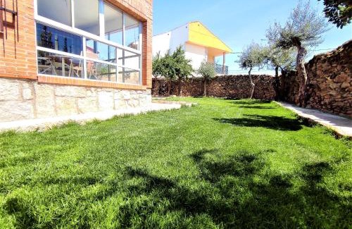 Lumbrales House | Relax at Casa Rural El Huerto with Garden & Family Amenities