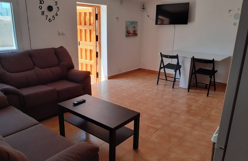 Santa Maria de Nieva Apartment | Discover Casa Rural los Tres Amigos - Apartment with Pool