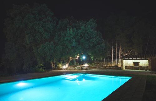 Horta de Sant Joan House | Perfect Retreat: Casa rural Mas del Serranet with Ocean Views