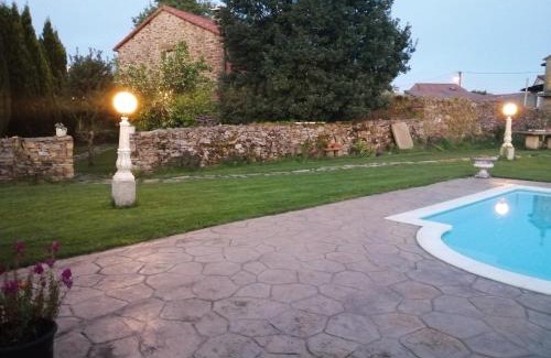 Santiago de Compostela House | Ideal Stay at Casa Rural Osvilares with Ocean Views