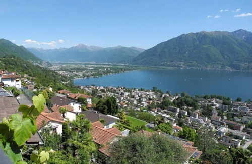 Brione sopra Minusio Apartment | Top-Rated Upper Floor Apartment at Santa Barbara Hau