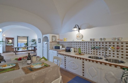 Praiano Apartment | Casa Santacroce 2: Oceanfront Retreat with Large Garden