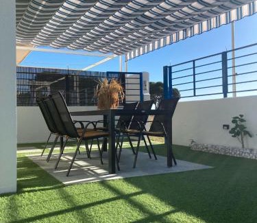 Alcanar House | Discover Casa Sete: Oceanfront Bliss with Pool Access