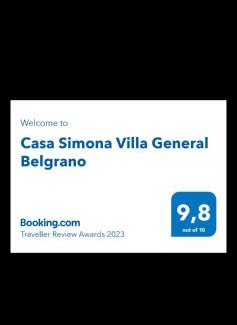 Villa General Belgrano House | Relax at Casa Simona Villa: 4-Star Poolside Oasis