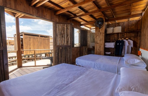 Manaure Hotel | Relax at Casa Solea: Family-Friendly with Pool & Spa