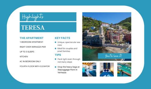 Vernazza Apartment | Casa Teresa: Guest Rated 9.8, Pet-Friendly with Balcony