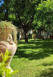 Torre Annunziata Apartment | Elegant Casa Teresinella Garden with Oceanfront Views