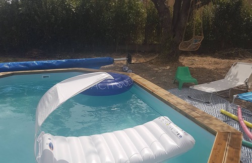 Prunelli-di-Fiumorbo House | Relax at Casa Valentina: Heated Pool & Lush Garden Escape