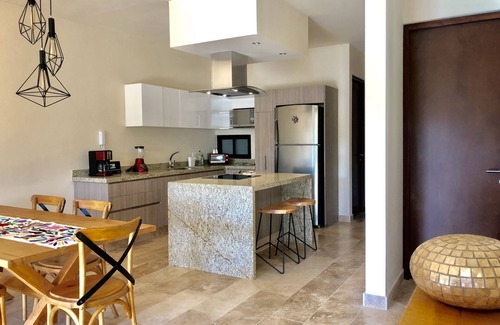 Zama Apartment | Experience Casa Ya'ab: Oceanfront Retreat with Pool & Spa